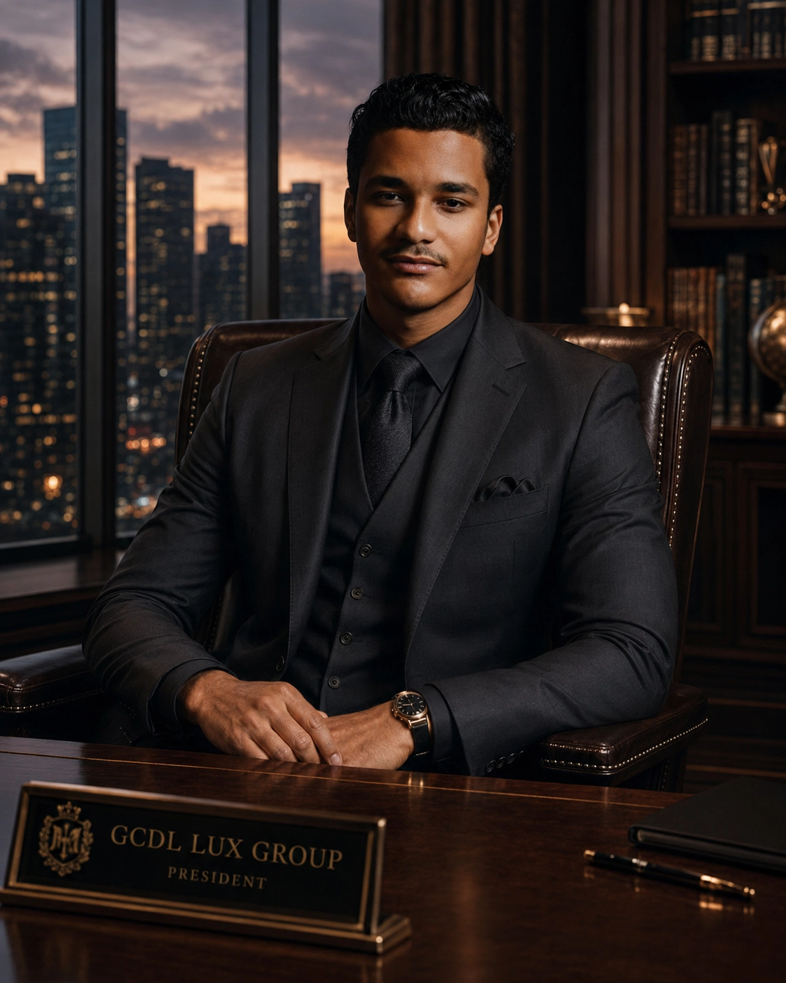 Retrato de Gabriel Gomes Silva, CEO da GCDL LUX GROUP